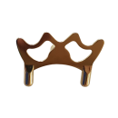 Queuebrücke Messing Spider flach